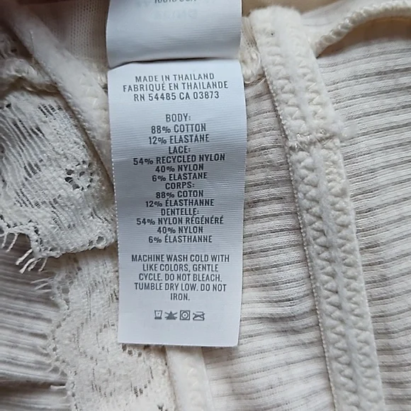 Aerie Ivory Lace Bralette - Size M - Picture 5 of 6